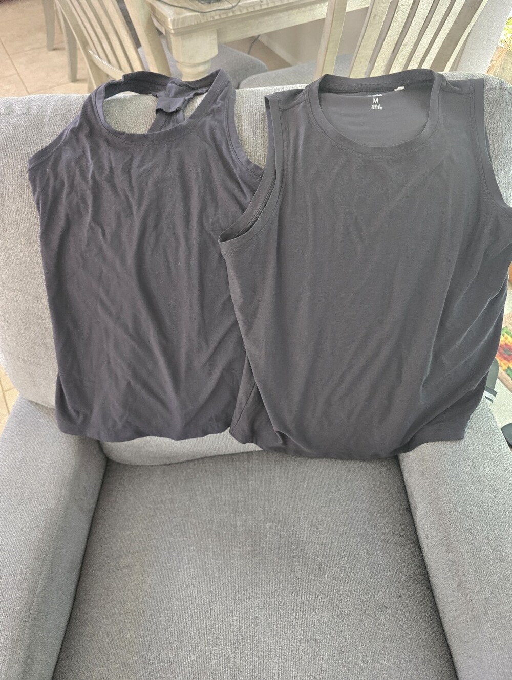 DSG Black Women’s Sleeveless Tank Top Duo